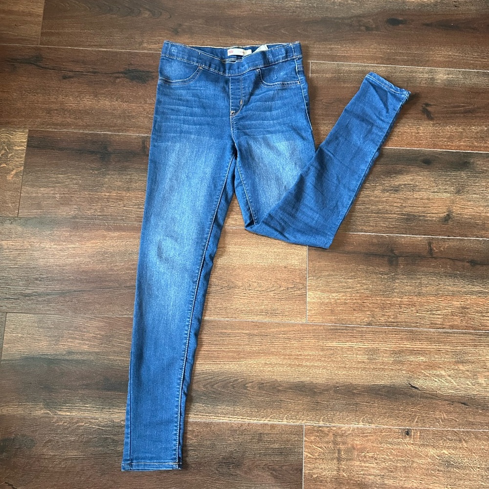 Levi's girls Skinny Jeans in Classic Blue